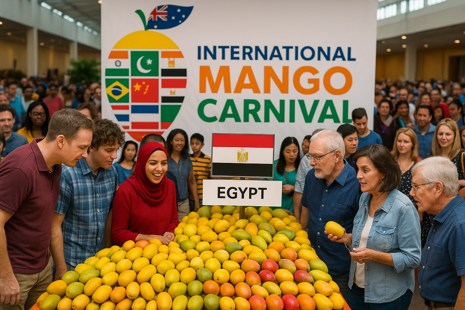 Egypt mango showcase at International Mango Carnival